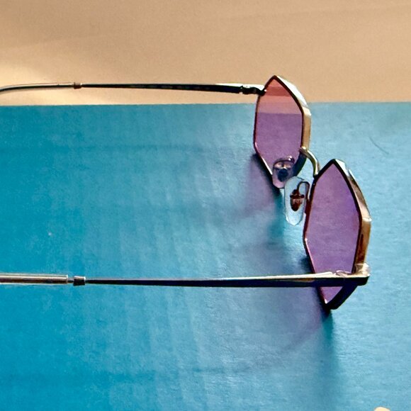 Ray-Ban RB3728 YEVI 0RB3728 Gunmetal Pink Lens 55-18-145